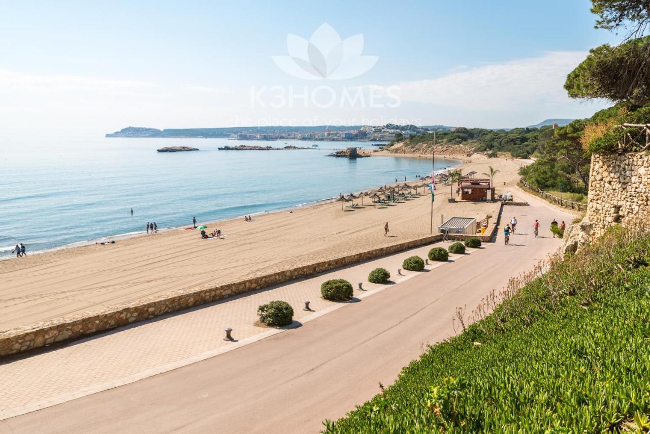 Apartamento Melissa Con Terraza L' Escala Exteriör bild